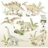 Happy Dino Wonderland Wall Decal Set