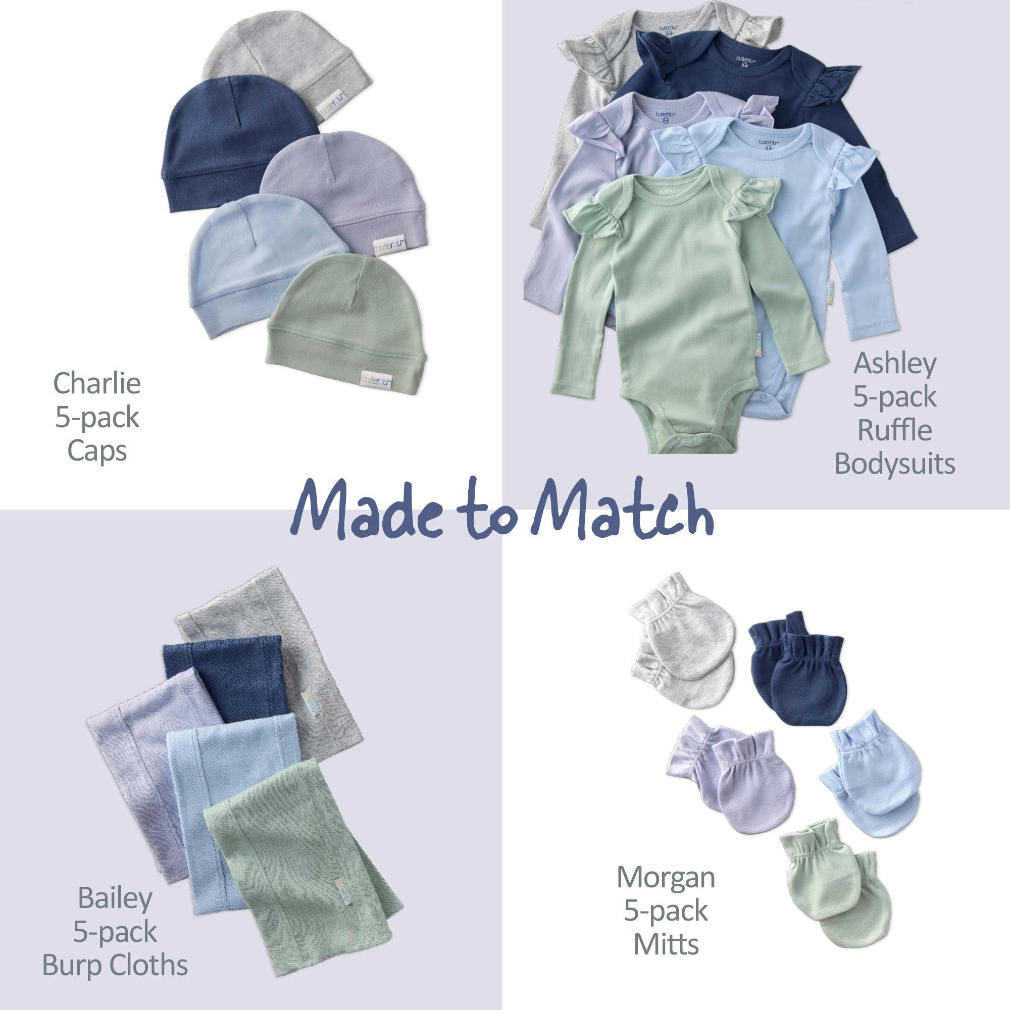 ZURI 5-Pack Baby & Toddler Socks