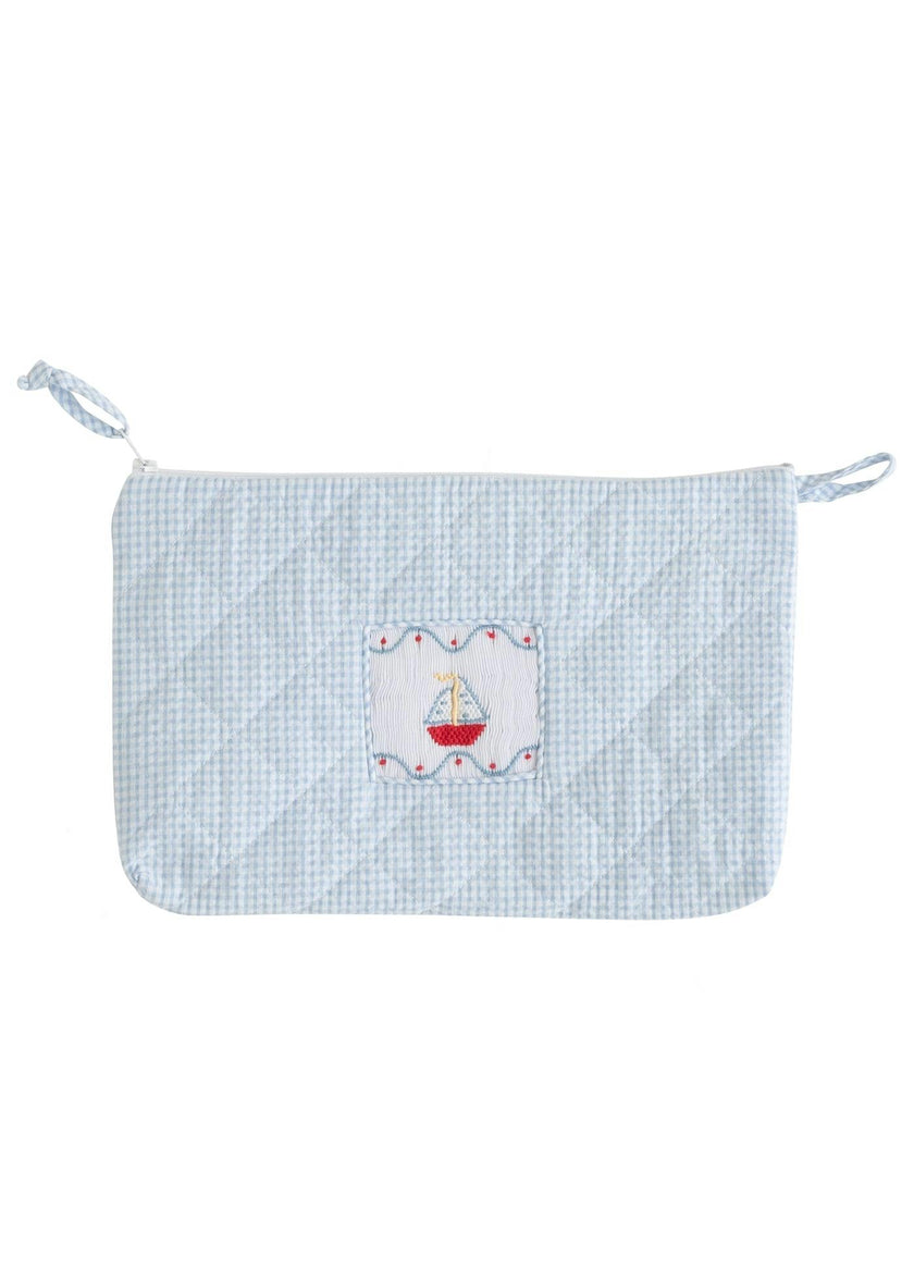 Quilted Luggage - Sailboat