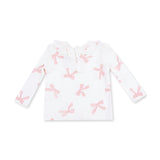 Pretty Bows - Long Sleeve Ruffle Top and Pant