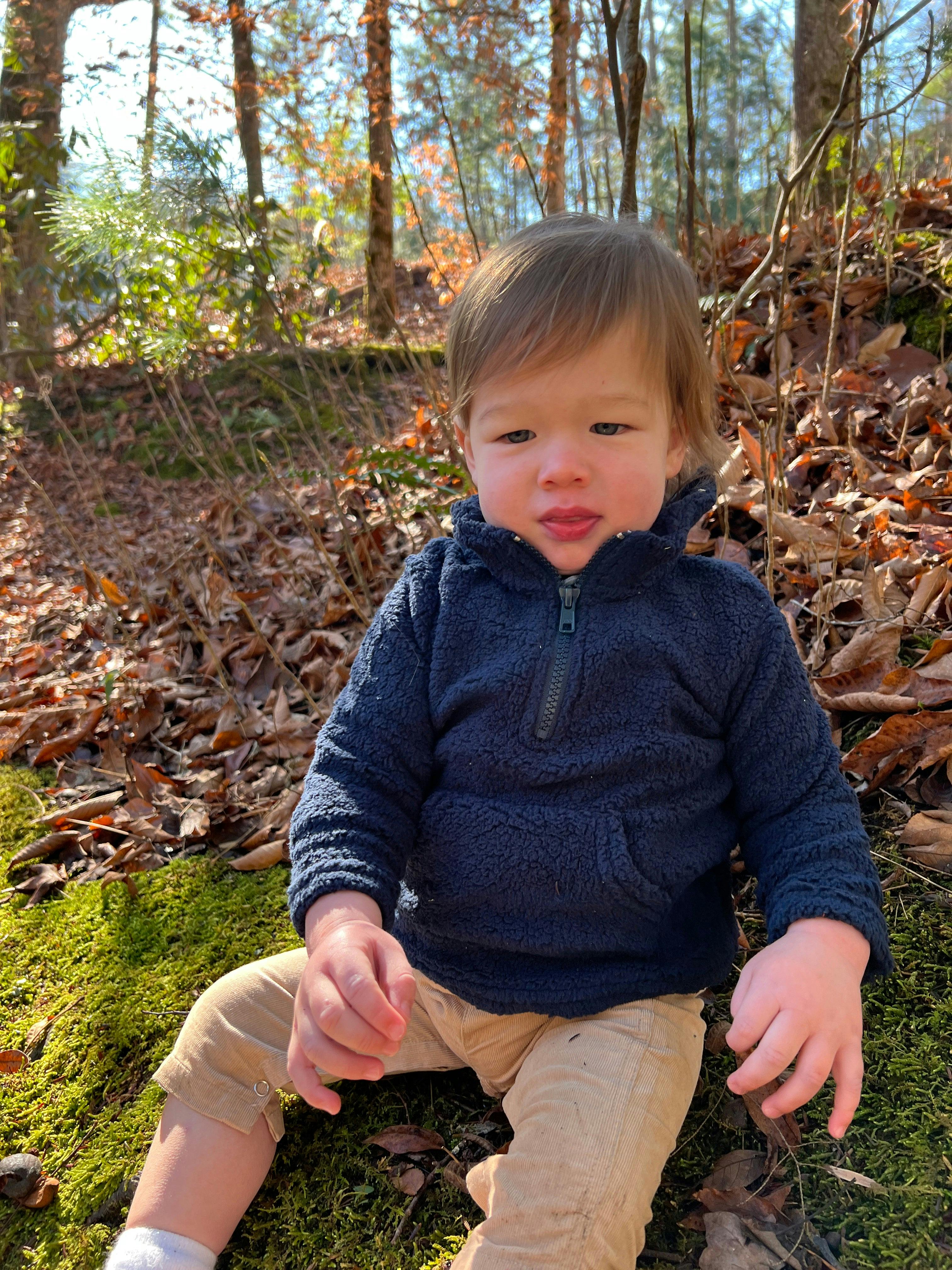PICCHU Navy Baby Sherpa