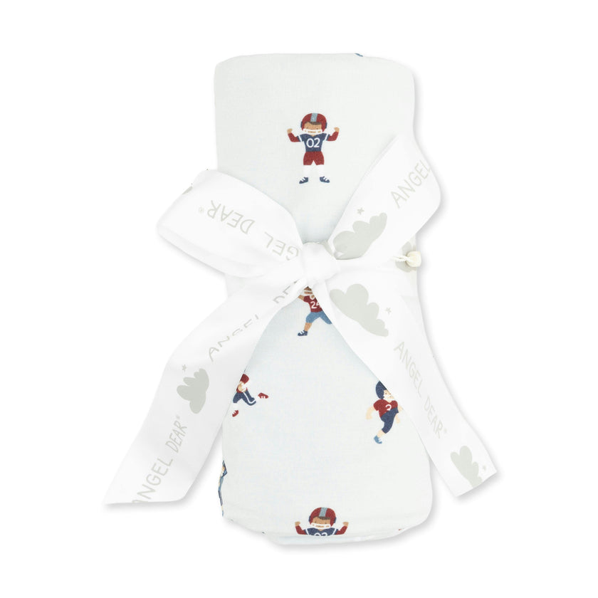 Tiny Footballers - Swaddle Blanket