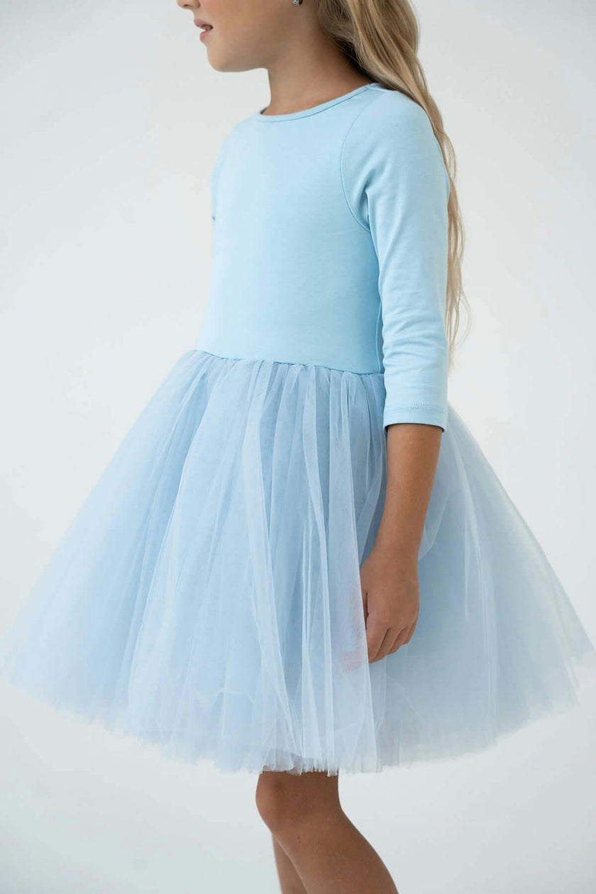 Cool Blue Tutu Dress