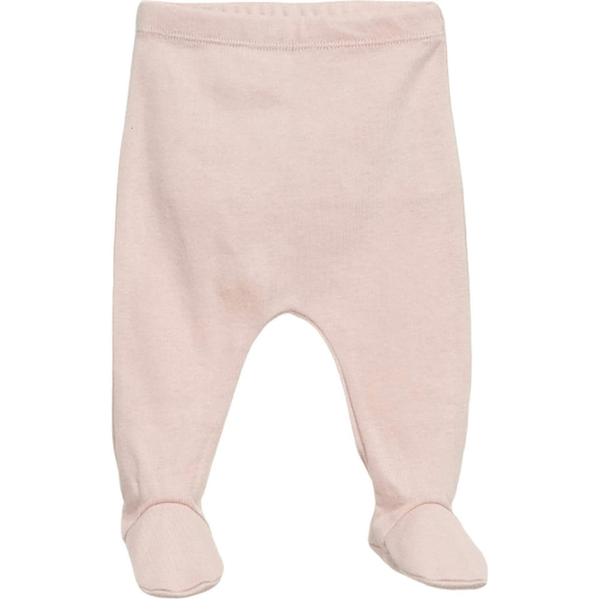 Jersey Elastic Waistband Footie Leggings