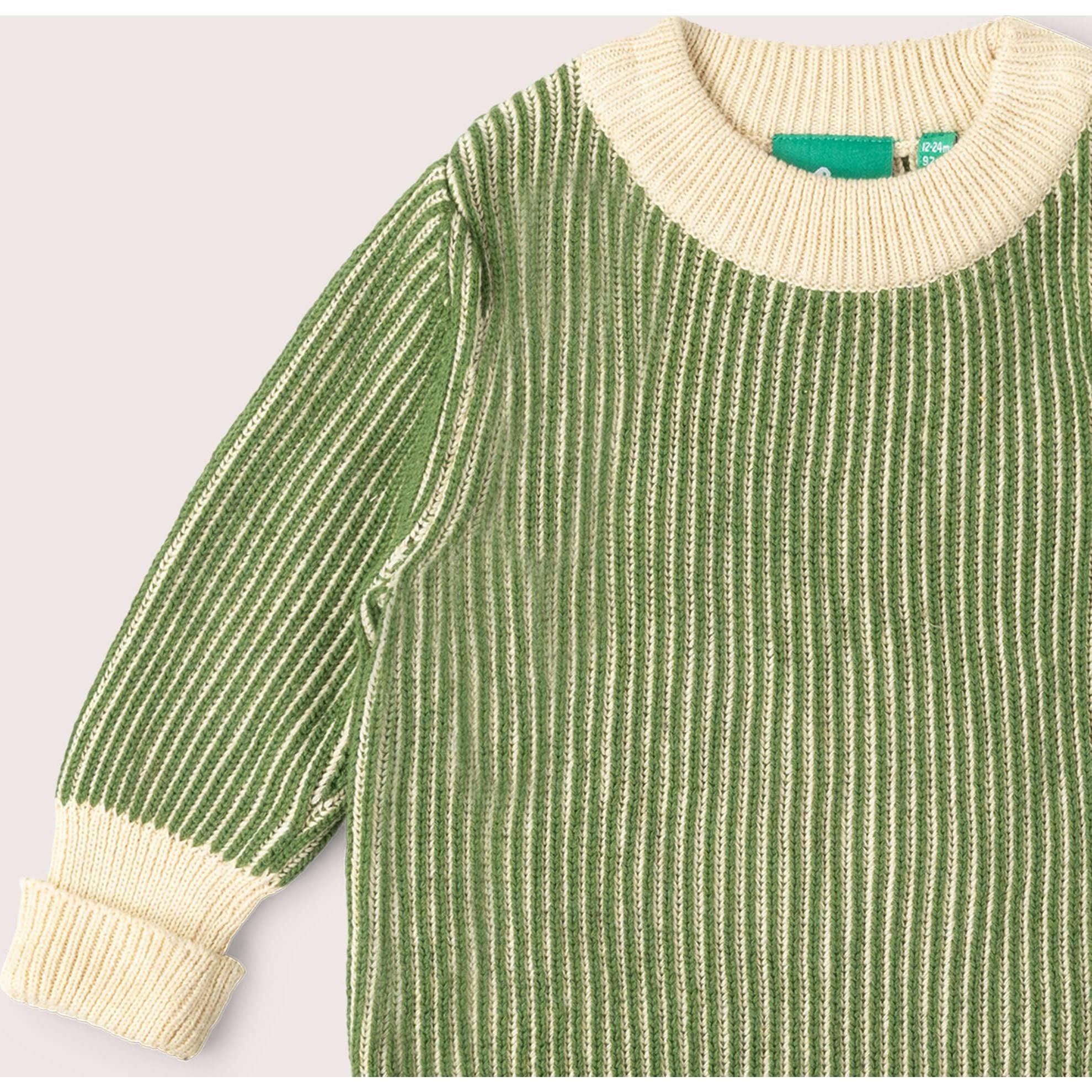 Garden Green Knitted Snuggly Jumper, Green