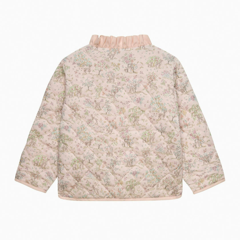Baby Quilted Jacket in Etta Fawn
