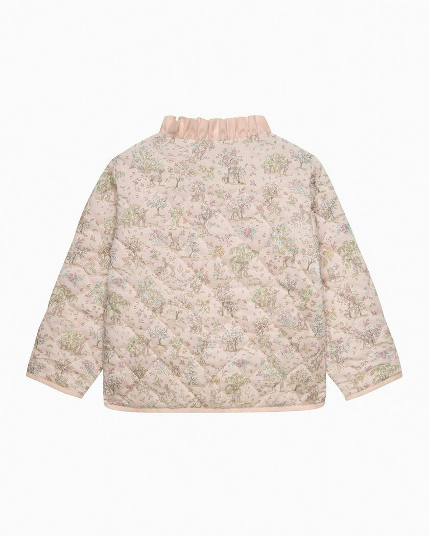 Baby Quilted Jacket in Etta Fawn