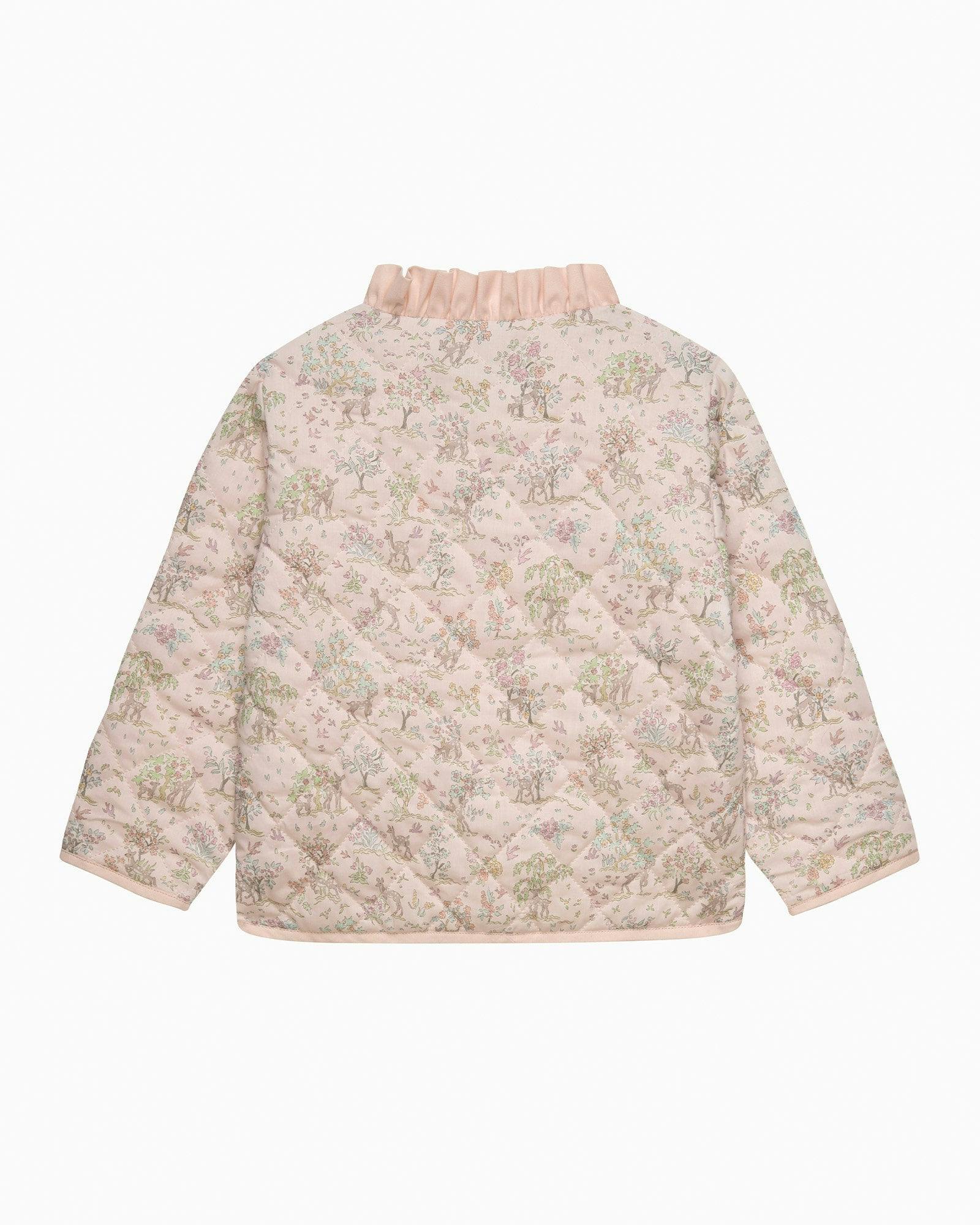 Baby Quilted Jacket in Etta Fawn