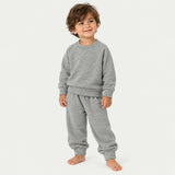 Heathered Vintage Sherpa Sweatshirt + Sweatpant Set