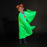 Jr Star Green Glow Child Cape
