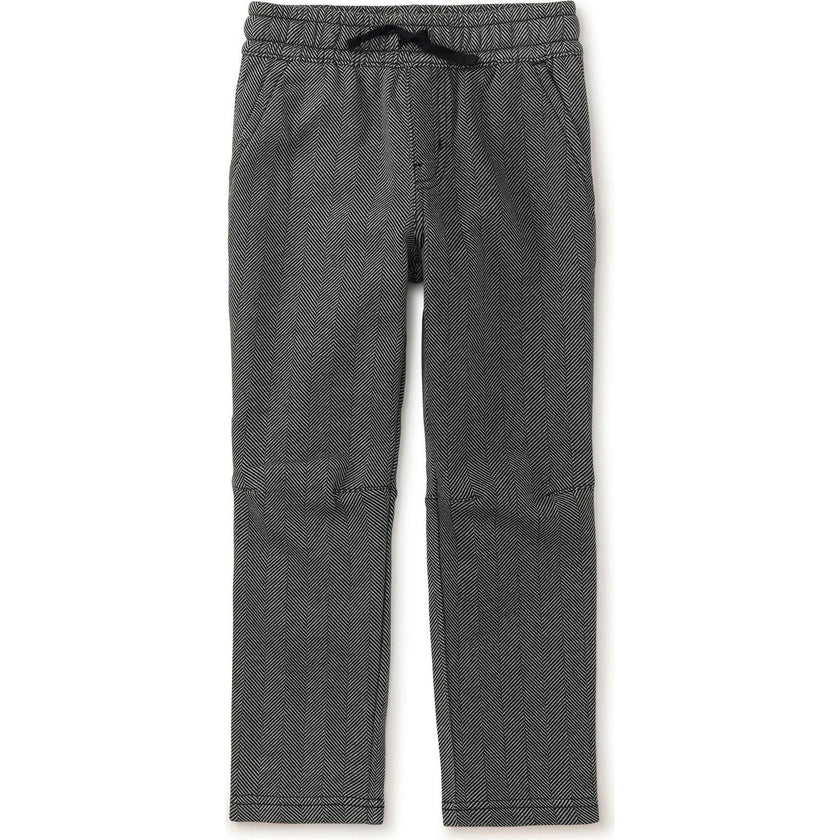 Printed Trek Pants, Grey