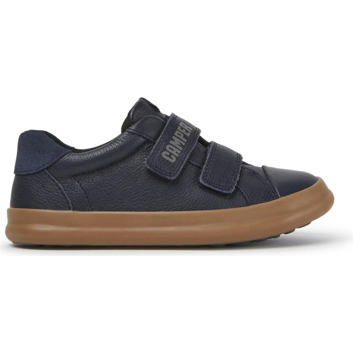 Kids Pursuit Leather Sneaker, Blue
