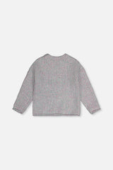 Poodle Sweater Pale Turquoise And Lilac