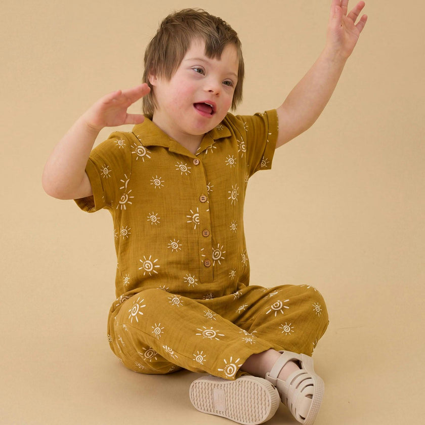 Sunshine Muslin Jumpsuit