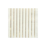 Gold Stripe Large Napkins