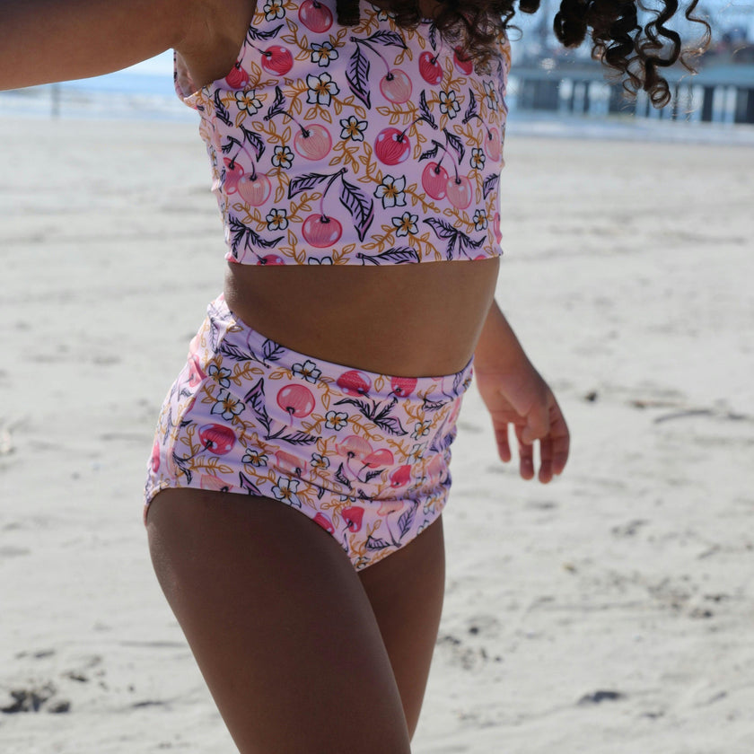 Santine Cherry Two Piece Tank