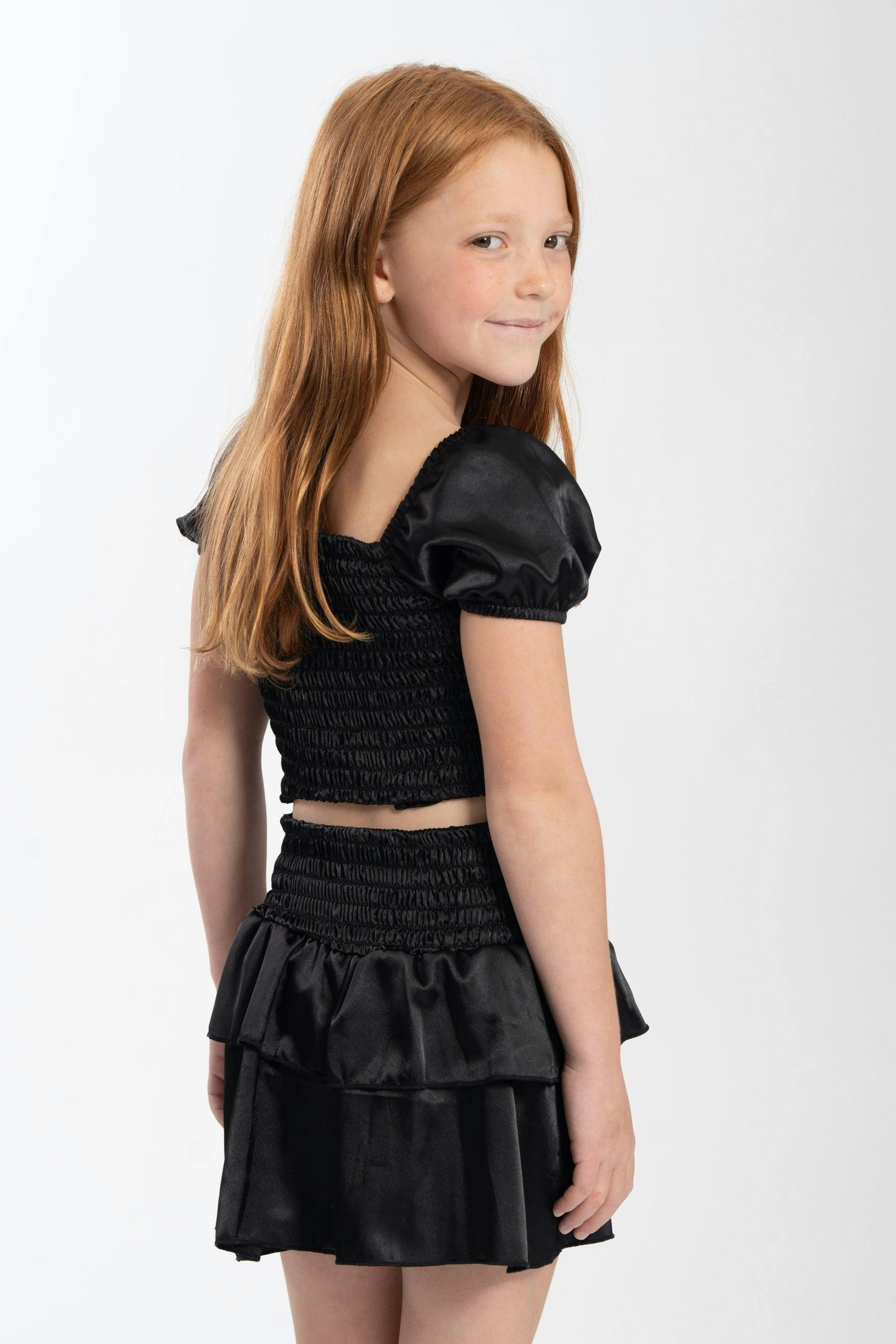Kids Amber Smocked Ruffle 2 Piece Set