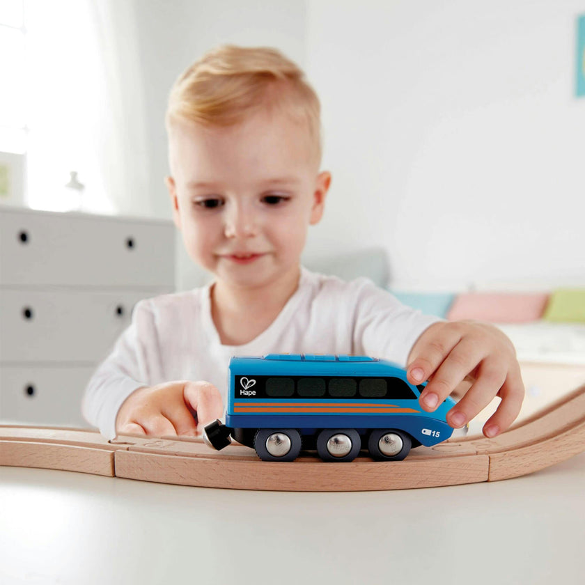 Remote Control Engine Train in Blue