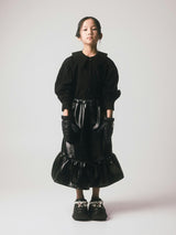 Mia Collar Shirt Black