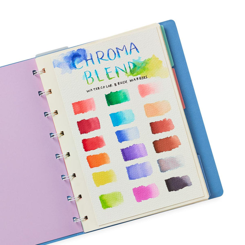 Chroma Blends Watercolor Brush Markers - Set of 18