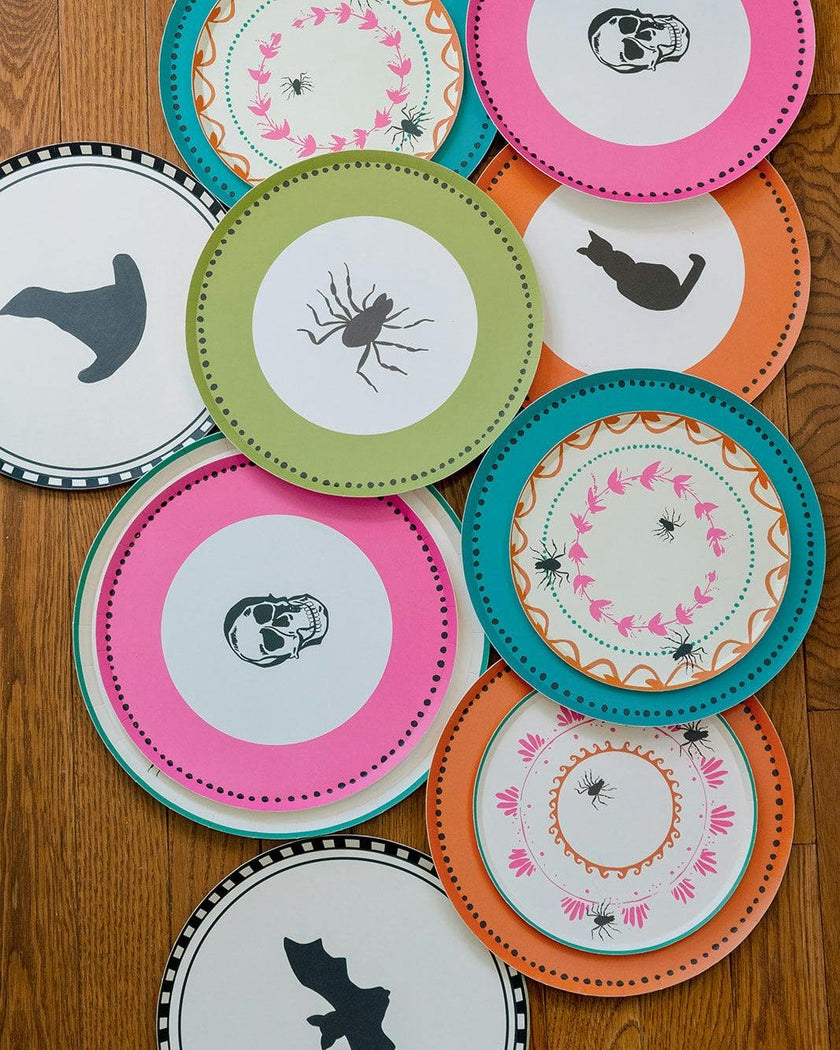 Bewitched Appetizer Plate Set - Chartreuse