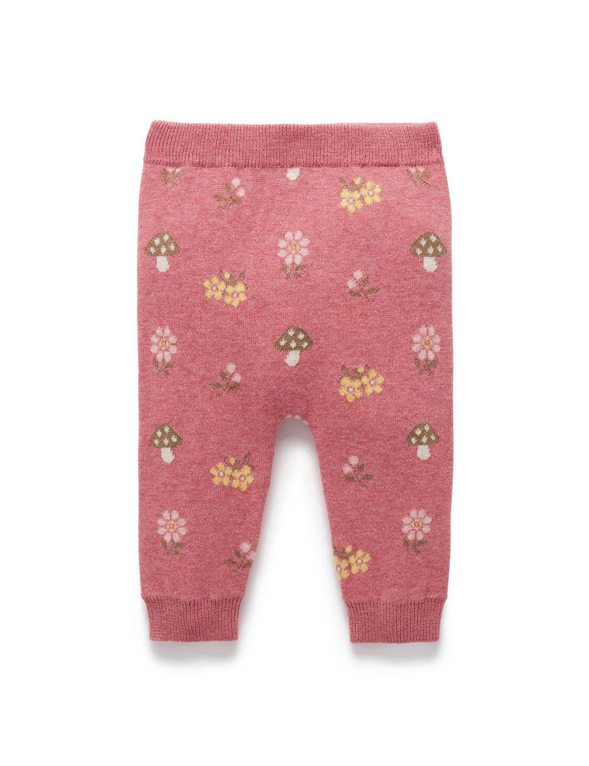 Magical Forest Leggings Toadstool Jaquard