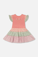Organic Cotton Bi-Material Dress