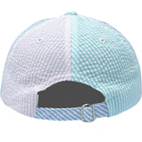 Customizable Seersucker Baseball Hat