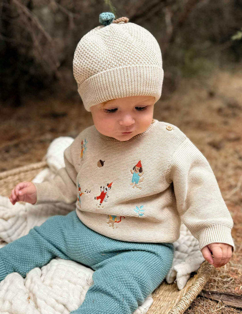 Acorn Hat Oatmeal Melange