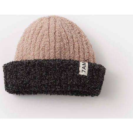 Baby 2-Tone Ribbed Beanie