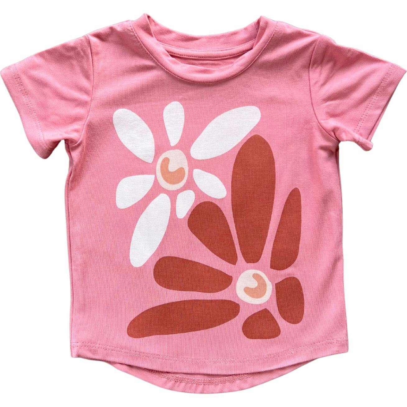 Girl's Short Sleeve Tee American Mini