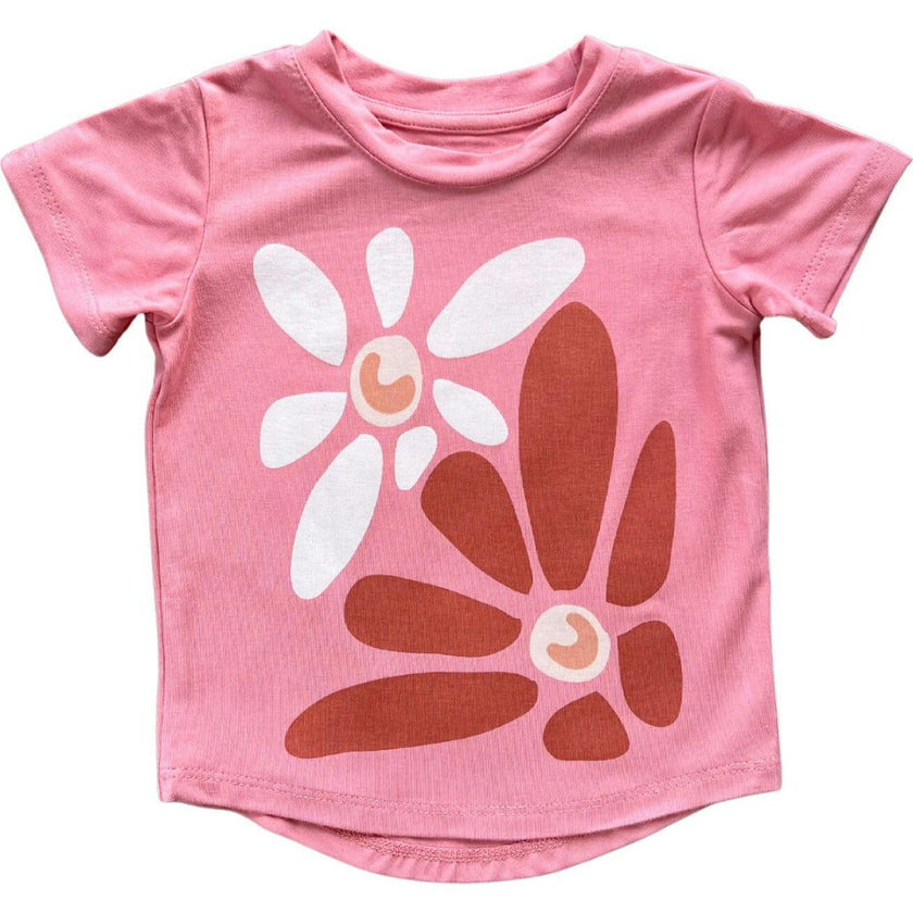 Girl's Short Sleeve Tee American Mini