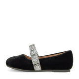 Mia 2.0 Velvet Sparkling Bow Strap Mary Jane Shoes