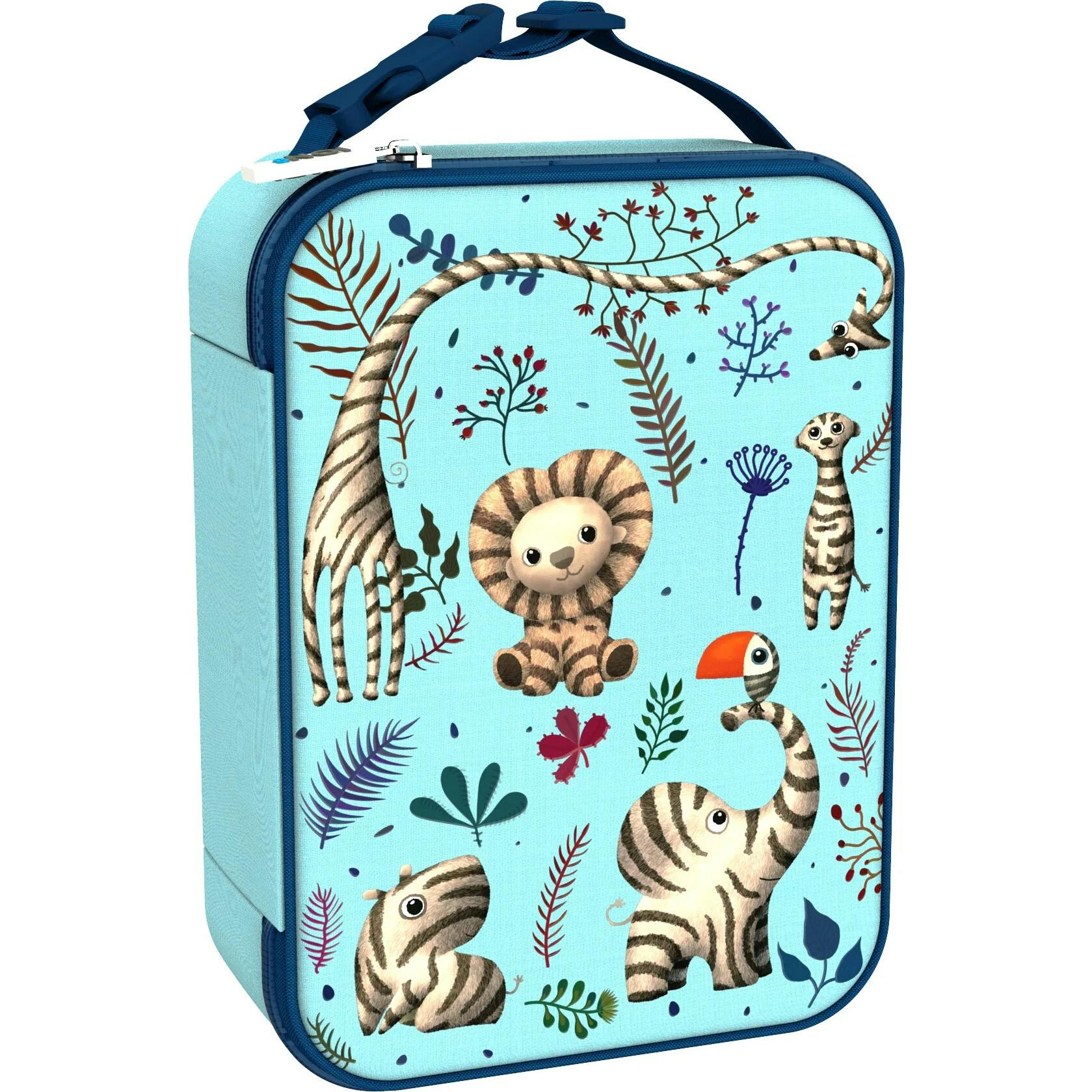 ION8 Kids Insulated Lunch Bag - Zebra Fan