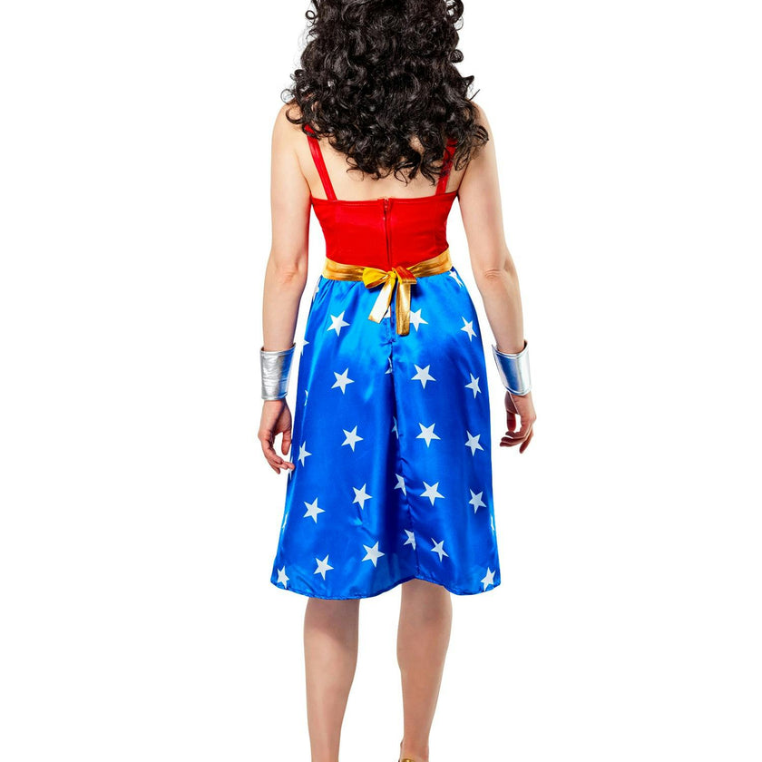 Wonder Woman Vintage Style Dress - Adult Costume