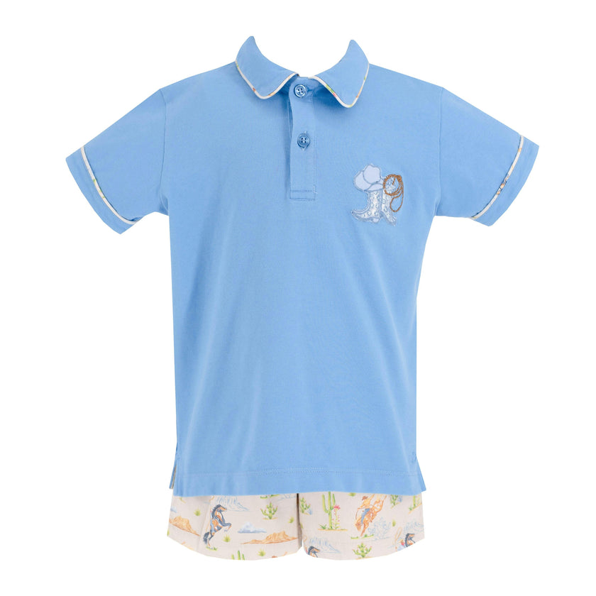 Jackson Boy Polo Set - Rodeo