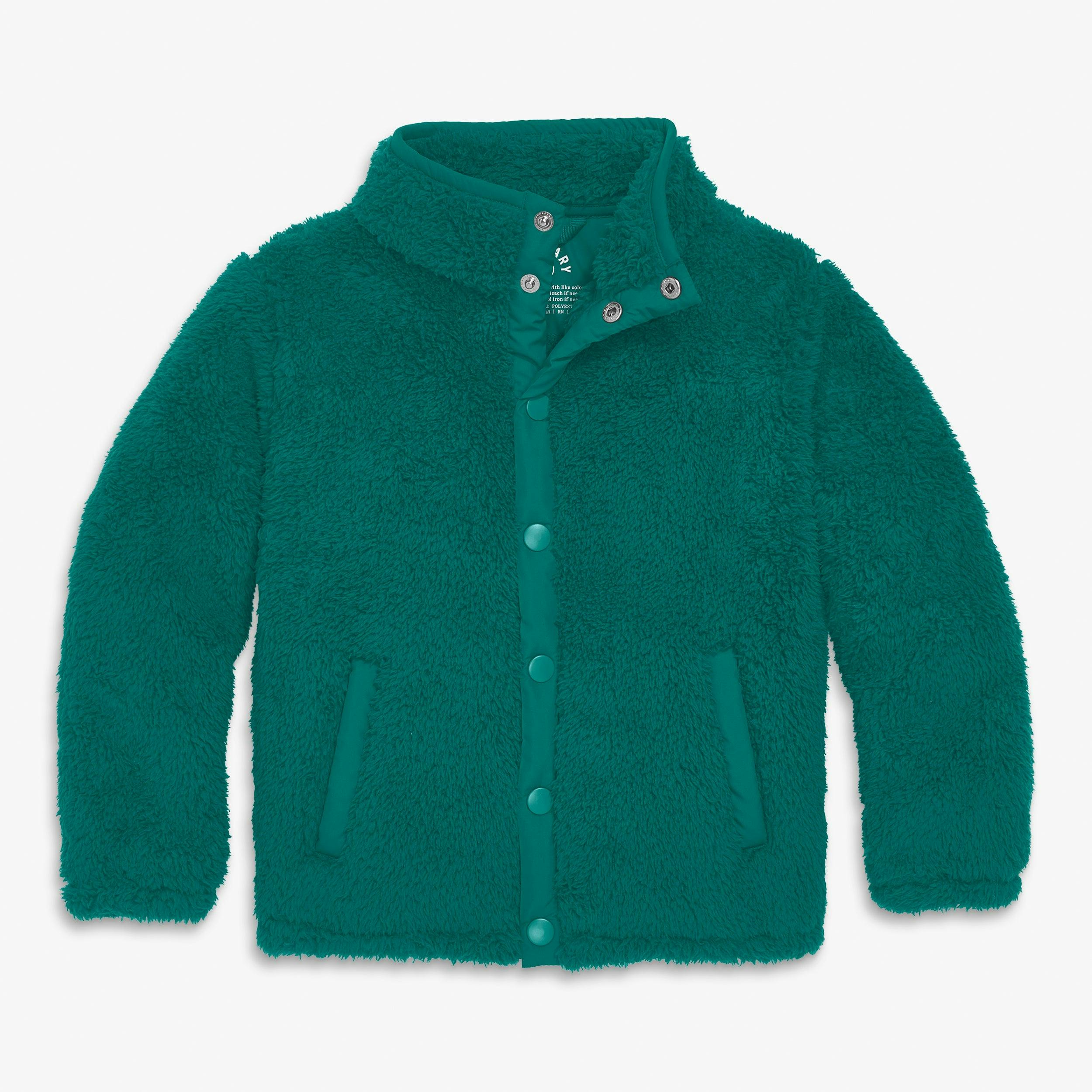 Kids teddy fleece jacket