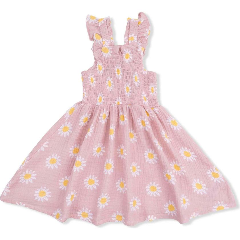 Caitlyn’s Daisy - Smocked Sundress with Bloomer