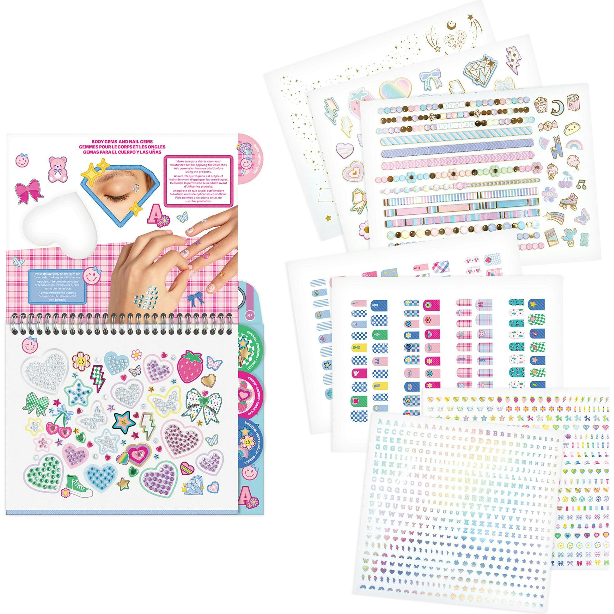Bejeweled Cosmetic Activity Book