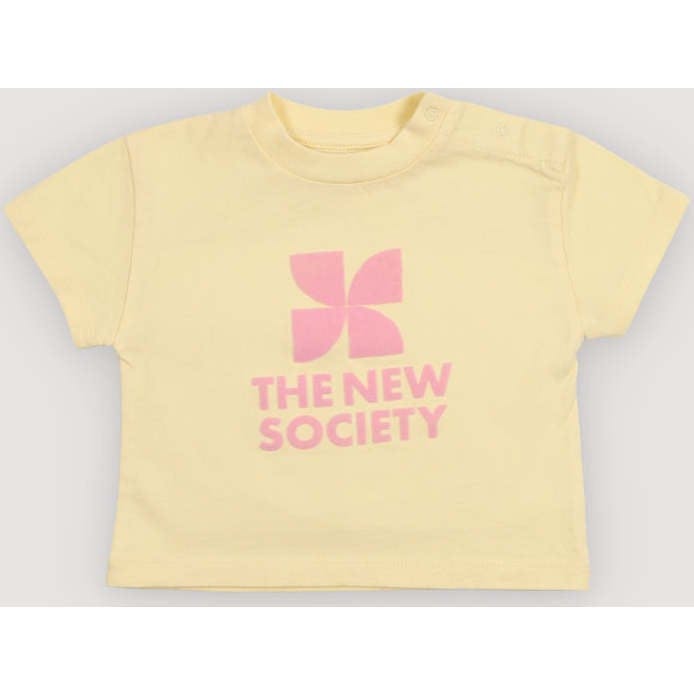 TNS Logo T-Shirt Soft Lemon