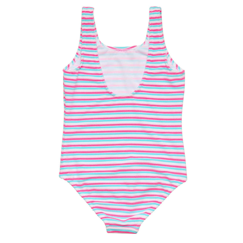 Sorbet Stripe Teen Scoop Swimsuit