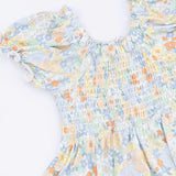 Georgia Floral - Smocked Twirly Dress and Bloomer