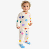 Baby sweatpant in happy faces