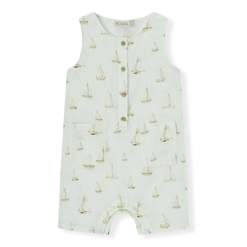 Sailboat Melody Tank Top Shortall