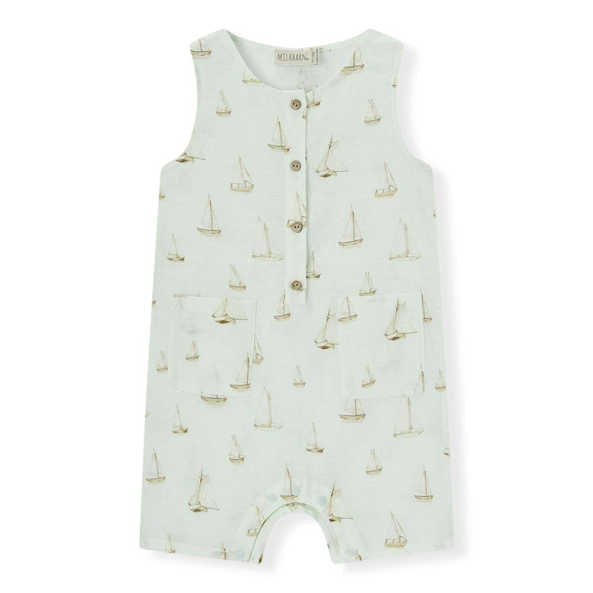 Sailboat Melody Tank Top Shortall
