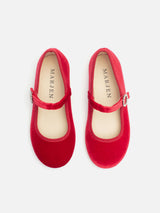 Classic Velvet Mary Janes