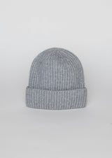 Cashmere Rib Beanie