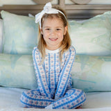 Ava Girls' Pajama Pant Set - Harvest Ribbon Floral