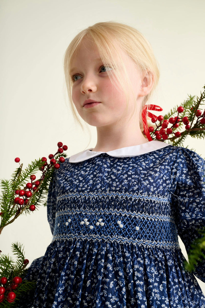 Smocked Girls Dress Joan
