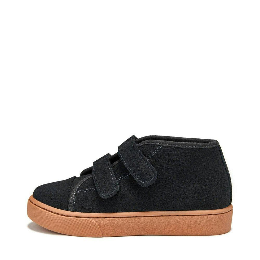 Robby Suede 2-Velcro Strap High Sneakers